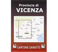 Provincia di Vicenza. Carta stradale 1:130.000