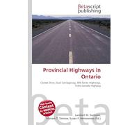 Provincial Highways in Ontario: Cootes Drive, Dual Carriageway, 400-Series Highways, Trans-Canada Highway