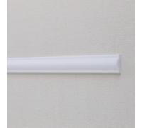 PROVISTON Listello decorativo, in polistirolo, 11 x 22 x 2000 mm, bianco, listello da parete, verniciabile, facile da montare, di alta qualità, stabile e leggera, 50 metri