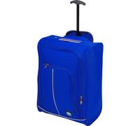 PROVITERA Trolley Cabina Morbido con Maniglia Telescopica, Valigia Leggera e Durevole per Viaggi, Bagaglio a Mano in Tessuto Oxford 600D e 4 Ruote, Dimensioni 35 x 20 x 50 cm (Blu)