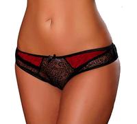 Provocative pr4588 S/M Rosso/Nero Douce Passione Thong