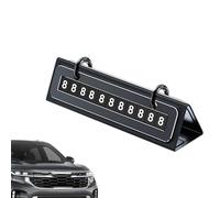 Provvisoria Per Parcheggio Con Numero | Calendario Da Scrivania Moderno | Mobile Con Numero Telefono Per Parcheggio - Per Garage Centro Commerciale Scuola Prato Berlina Camion Roulotte