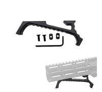 ProWildGear Custodia in alluminio piegata ad angolo manuale pneumatica per M-lok compatibile con KeyMod SLR Type Handguard System Rail Guards