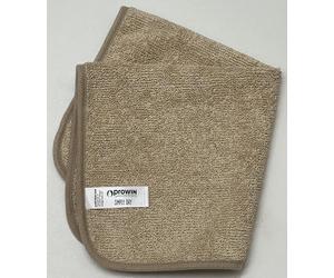Prowin Simply Dry - Panno asciutto, 40 x 40 cm, colore: Sabbia/Beige