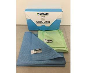 ProWIN Window Wonder - Set lucido in microfibra