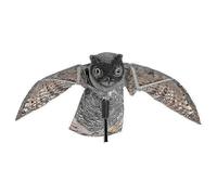 Prowler Owl with Moving Wing Lifelike Design Hunting Flight Pose Effective Bird Deterrent for Open Outdoor Areas
