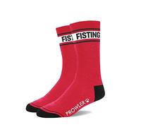 Prowler Red Fisting Socks - Coppia di calzini da uomo taglia unica, taglia unica, Rosso, Taglia unica
