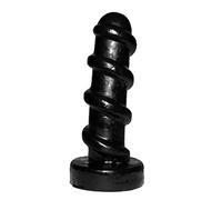 Prowler Red The Carousel - Plug anale nero divertente e stimolante con carosello nero extra large XL, 25,4 cm di lunghezza e 25,4 cm di circonferenza per un gioco avanzato