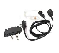 Proxel PJD-2005-F3002 MICRO-AURICOLARE A TUBO ACUSTICO CON SUPPORTO CAVO SPIRALATO PER ICOM