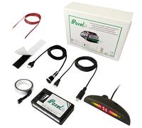 Proxel - Radar di Parcheggio Elettromagnetici Invisibili, Anteriori, EPS-FRONT 4.0 con Display, Senza Forare il Paraurti, Kit Universale e Originale