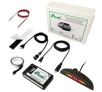 Proxel - Sensori di Parcheggio Elettromagnetici Invisibili, Posteriori, EPS-Dual 4.0 con Display Wireless, Senza Forare Il Paraurti, Kit Universale e Originale