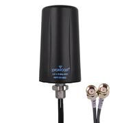 Proxicast Antenna WiFi omnidirezionale MIMO per interni/esterni 2x2 - Tri-Band 2.4/5.8/6 GHz - guadagno 3-5 dBi - Montaggio fisso a foro passante basso resistente agli atti vandalici - Cavo coassiale