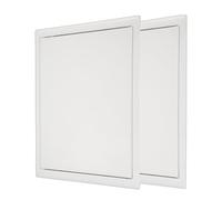 Proxinova Set 2 Sportelli Ispezione 400x400 mm, Apertura a Pressione per Muro e Soffitto, Sportello Ispezione in Metallo per Manutenzione Contatore Acqua, Gas, Contatore Elettrico