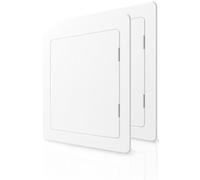 Proxinova Sportello Ispezione 150x150 mm (Set da 2), UV Resistente, Sportello in ABS per Manutenzione Contatore Acqua, Gas, Contatore Elettrico, Facile Fissaggio