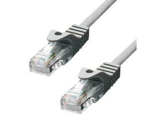 ProXtend 5UTP-03G cavo di rete Grigio 3 m Cat5e U/UTP [UTP] (CAT5e U/UTP CU PVC Ethernet - Cable Grey 3m - Warranty: 360M) NEW
