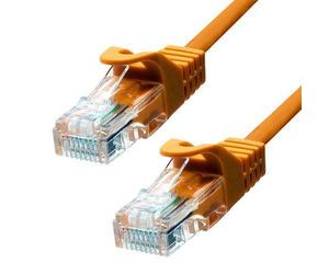 ProXtend 5UTP-07O cavo di rete Arancione 7 m Cat5e U/UTP [UTP] (CAT5e U/UTP CU PVC Ethernet - Cable Orange 7m - Warranty: 360M) NEW