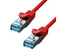 ProXtend 6ASFTP-07R cavo di rete Rosso 7 m Cat6a S/FTP [S-STP] (CAT6A S/FTP CU LSZH Ethernet - Cable Red 7m - Warranty: 360M) NEW