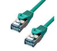 ProXtend 6ASFTP-15GR cavo di rete Verde 15 m Cat6a S/FTP [S-STP] (CAT6A S/FTP CU LSZH Ethernet - Cable Green 15m - Warranty: 36 NEW