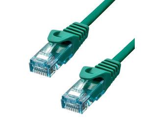 ProXtend 6AUTP-02GR cavo di rete Verde 2 m Cat6a U/UTP [UTP] (CAT6A U/UTP CU LSZH Ethernet - Cable Green 2m - Warranty: 360M) NEW