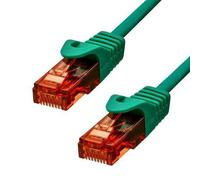ProXtend 6UTP-0075GR cavo di rete Verde 0,75 m Cat6 U/UTP [UTP] (CAT6 U/UTP CU LSZH Ethernet - Cable Green 75cm - Warranty: 360 NEW