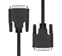 ProXtend DVI-D 18+1 Cable 1M cavo DVI Nero (DVI-D 18+1 Cable, Black 1m - Warranty: 360M) NEW