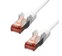 PROXTEND F/UTP CAT6 PVC AWG 26 CCA WHITE 0.5M
