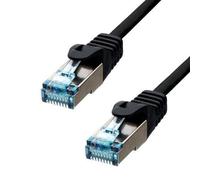 PROXTEND S/FTP CAT6A LSZH AWG 26 CU BLACK 30CM