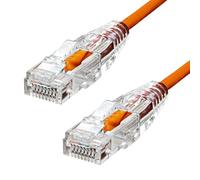 PROXTEND SLIM U/UTP CAT6 LSZH AWG 28 ORANGE 30CM
