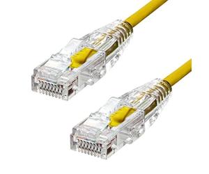 PROXTEND SLIM U/UTP CAT6 LSZH AWG 28 YELLOW 5M