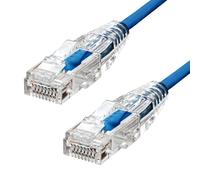 PROXTEND SLIM U/UTP CAT6A LSZH AWG 28 BLUE 0.75M