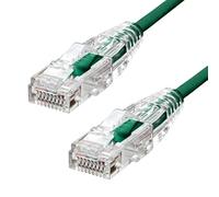 PROXTEND SLIM U/UTP CAT6A LSZH AWG 28 GREEN 0.75M