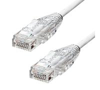 PROXTEND SLIM U/UTP CAT6A LSZH AWG 28 WHITE 25CM