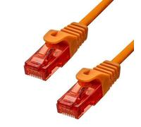 PROXTEND U/UTP CAT6 LSZH AWG 24 CU ORANGE 25CM