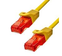 PROXTEND U/UTP CAT6 LSZH AWG 24 CU YELLOW 0.75M