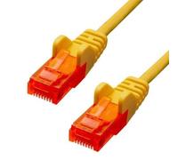 PROXTEND U/UTP CAT6 PVC AWG 26 CCA YELLOW 20CM
