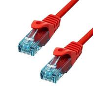 PROXTEND U/UTP CAT6A LSZH AWG 24 CU RED 0.75M