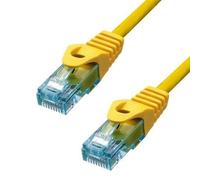 ProXtend 6AUTP-01Y cavo di rete Giallo 1 m Cat6a U/UTP [UTP] (CAT6A U/UTP CU LSZH Ethernet - Cable Yellow 1m - Warranty: 360M) NEW