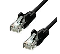 PROXTEND U/UTP CAT5E PVC AWG 26 CCA BLACK 25CM