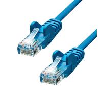 ProXtend V-5UTP-005BL cavo di rete Blu 0,5 m Cat5e U/UTP [UTP] (CAT5e U/UTP CCA PVC Ethernet - Cable Blue 50cm - Warranty: 360M) NEW