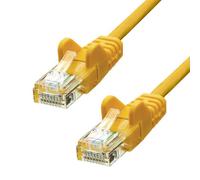 ProXtend V-5UTP-02Y cavo di rete Giallo 2 m Cat5e U/UTP [UTP] (CAT5e U/UTP CCA PVC Ethernet - Cable Yellow 2m - Warranty: 360M) NEW