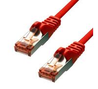 ProXtend V-6FUTP-003R cavo di rete Rosso 0,3 m Cat6 F/UTP [FTP] (CAT6 F/UTP CCA PVC Ethernet - Cable Red 30cm - Warranty: 360M) NEW