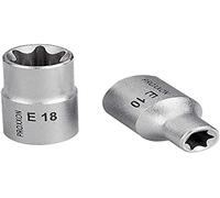 Proxxon 1,27 cm, 1/2''-Inserti per TORX esterno E 14