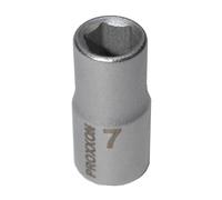 PROXXON 2223716 - Vaso corto hex 1/4" 7 mm