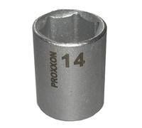 PROXXON 2223729 - Vaso corto hex 1/4" 14 mm