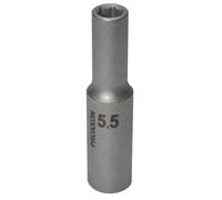 PROXXON 2223769 - Vaso largo hex 1/4" 5,5 mm