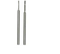 PROXXON 28255 - Punta elicoidale in diamante, 0,8 mm e 1,2 mm, 2 pezzi
