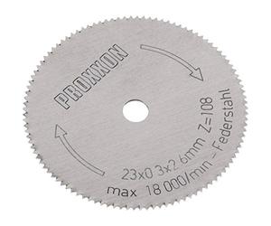 PROXXON 2228652 - Microfono disco corte micro cutter 23 x 0,3 mm (1 u), Nero