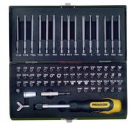 PROXXON 23107 KIT 75 INSERTI SPECIALI ACCIAIO CROMO VANADIO ATTACCO 1/4" SICUREZ