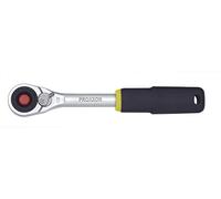 Proxxon 23164 - Bussola micro compatta, 12,5 mm, dentata fine con 72 denti, dimensioni testa 34 x 17 mm, lunghezza totale 195 mm