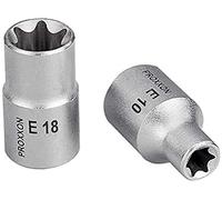 Proxxon 23386 - Inserto Torx esterno, attacco E16, 12,5 mm (1/2"), cromo vanadio